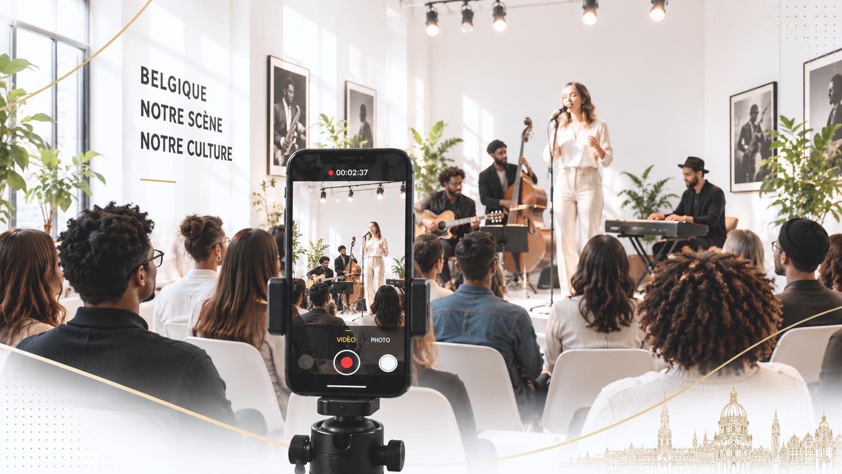 Captation légère d’un événement culturel au smartphone